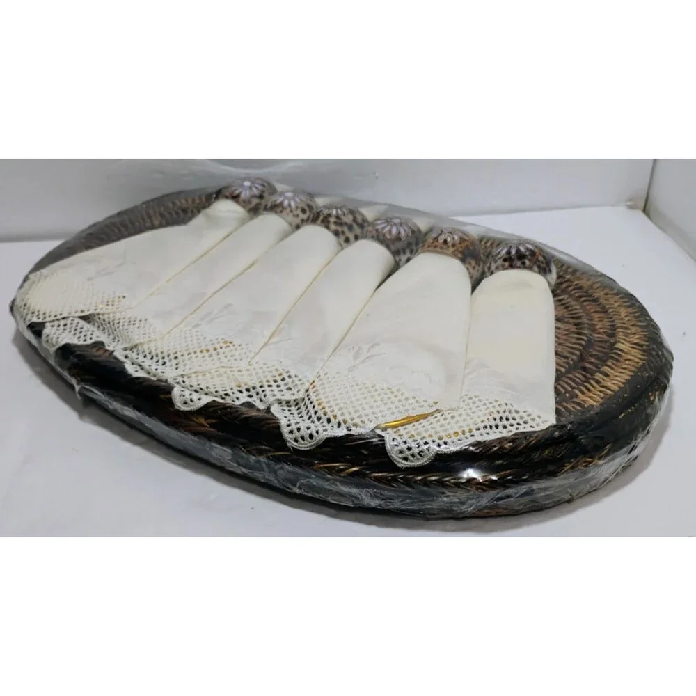 Unbranded vintage rattan